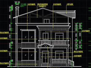 某农村住宅建筑施工图纸免费下载 别墅图纸